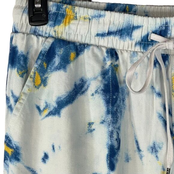 Style & Co Large Jogger Pants Tie-Dye Cuffed Pockets Drawstring Elastic Waist - Picture 3 of 11